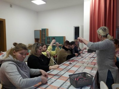Warsztaty Tworzenia Ozdób w Majdanie Ostrowskim